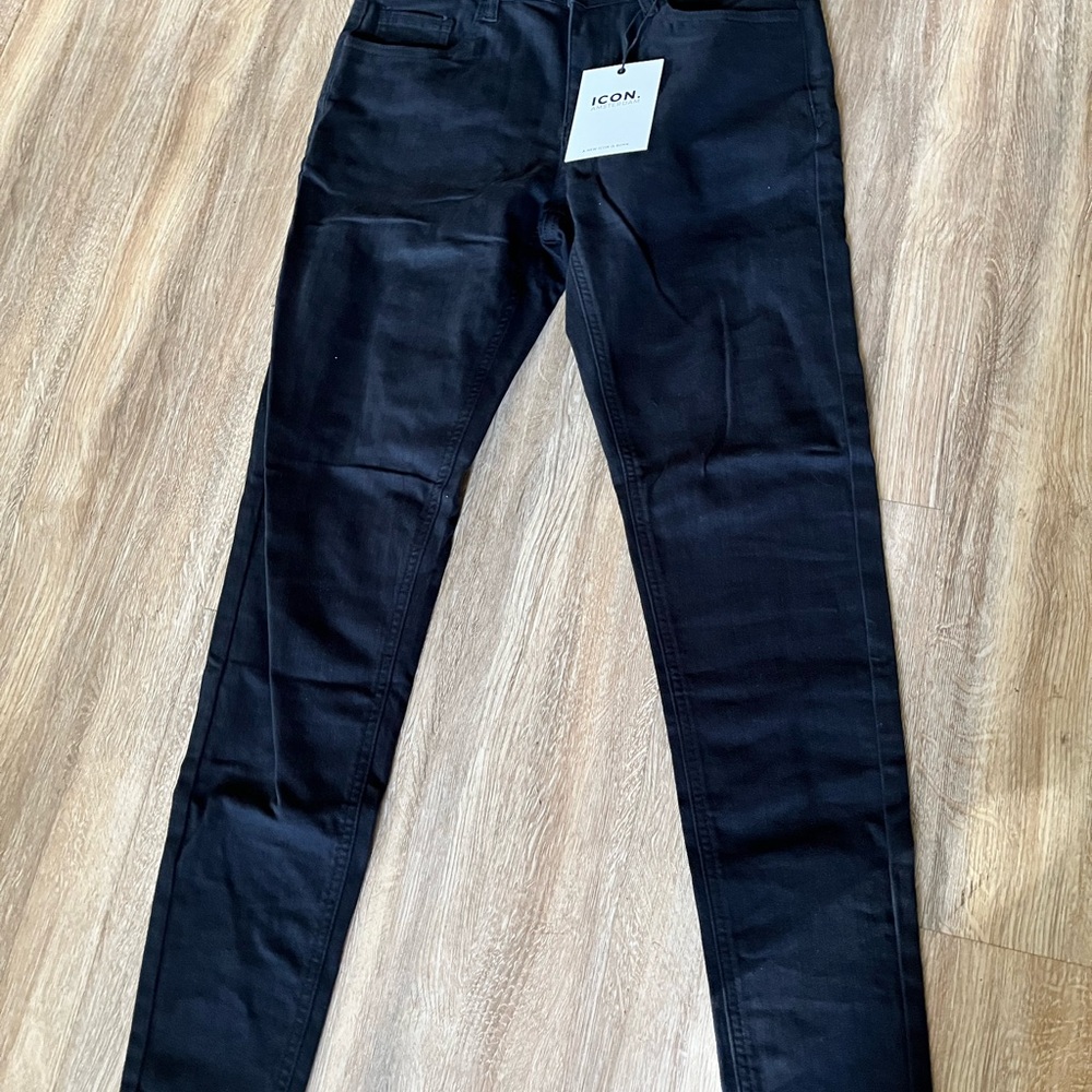 ICON Men's Black Jeans